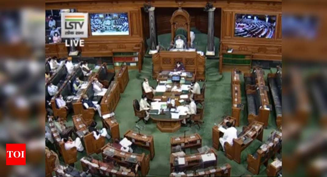 Various opposition parties boycott Lok Sabha proceedings in solidarity with suspended Rajya Sabha members Various opposition parties boycott Lok Sabha proceedings in solidarity with suspended Rajya Sabha members
