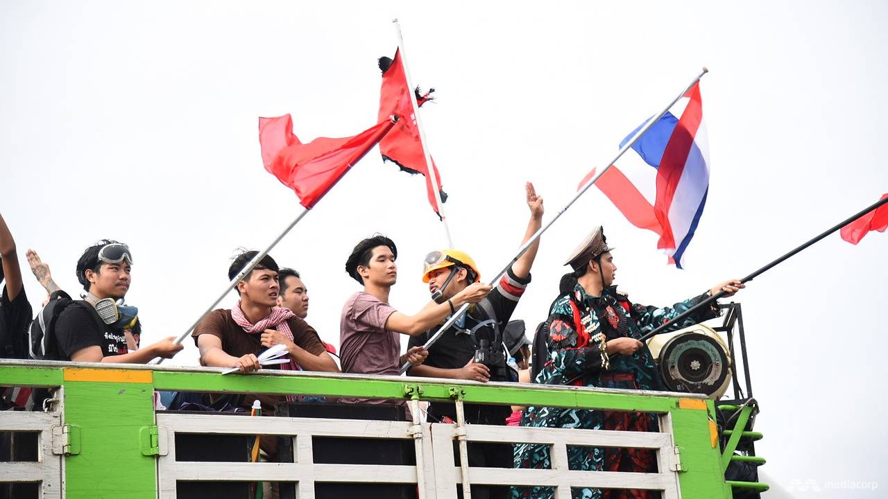 Thai protesters repeat demands for reforms of monarchy in biggest rally since 2014 Thai protesters repeat demands for reforms of monarchy in biggest rally since 2014