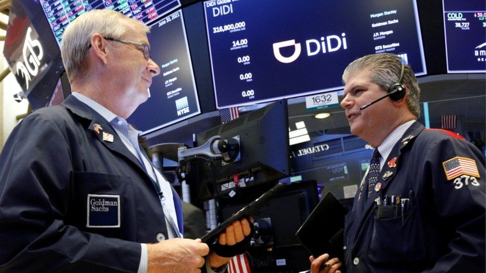 Didi shares plunge amid China tech crackdown Didi shares plunge amid China tech crackdown